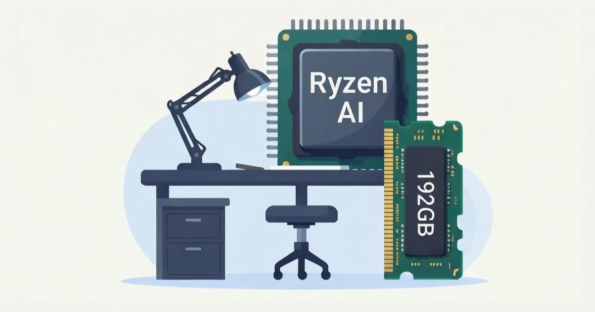 IFAで「192GBのローカルAI PC」が一斉に登場、AMDの新APU「Ryzen AI Max+ PRO 495」搭載機が各社から