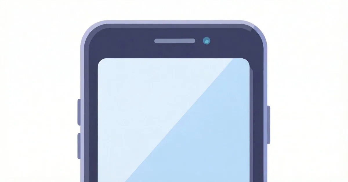 a modern smartphone with a slim camera bar on a clean product photography backdrop, no text or logos