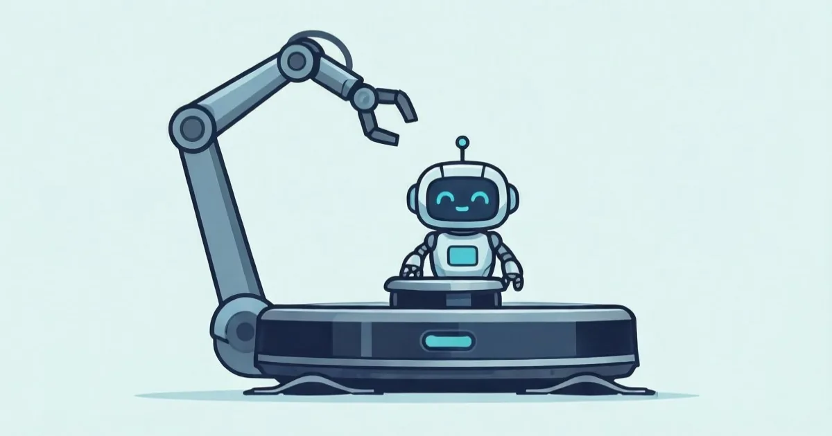 ロボットを描いた挿絵