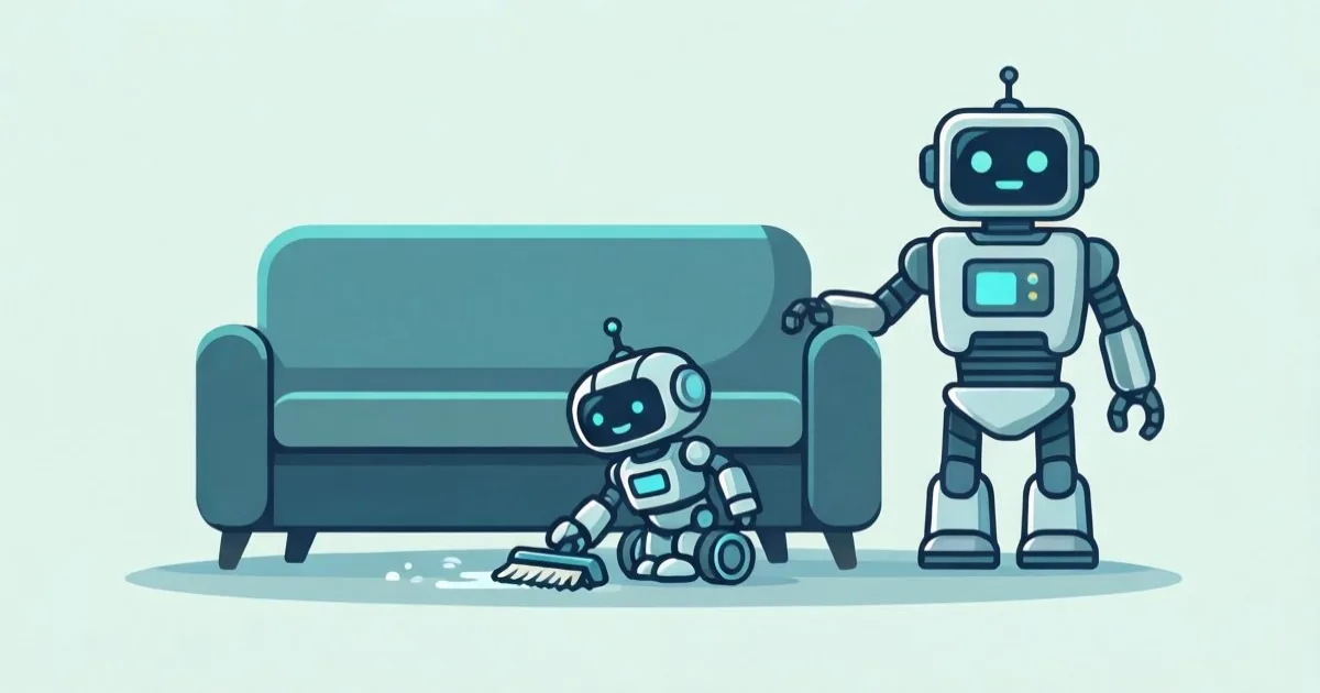 ロボットを描いた挿絵