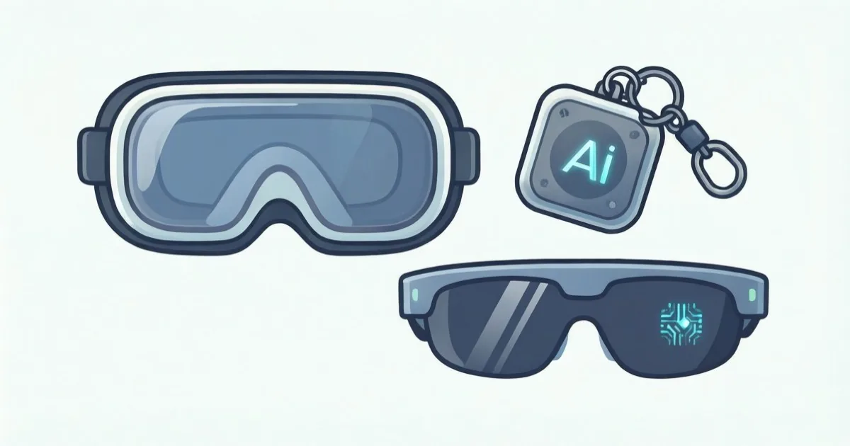 Metaの新型「VR Glasses」はなぜ100gで済んだのか。1,299.99ドルの中身とキーホルダー型AI「Muse Charm」を確かめる