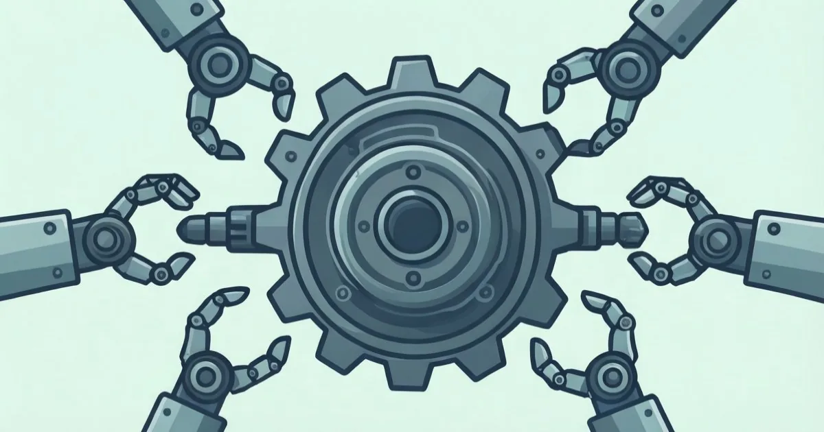 ロボットを描いた挿絵