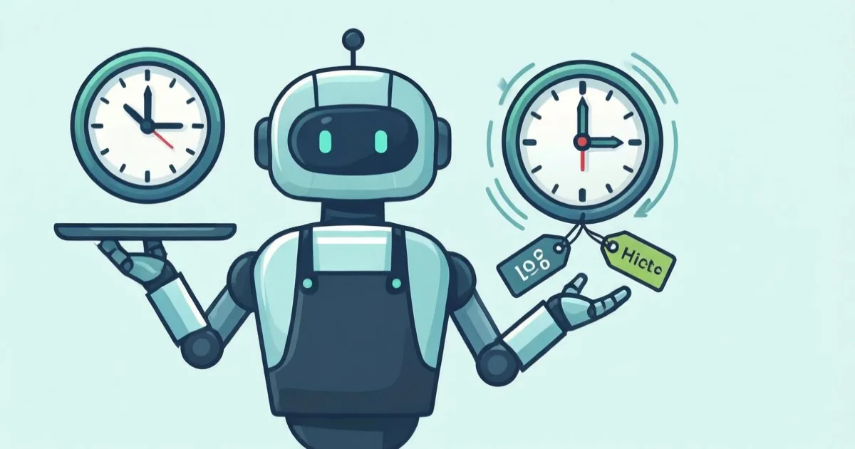 ロボットを描いた挿絵