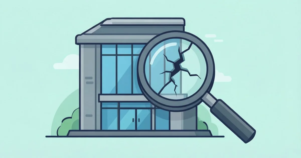 虫めがねとサーバーを描いた挿絵